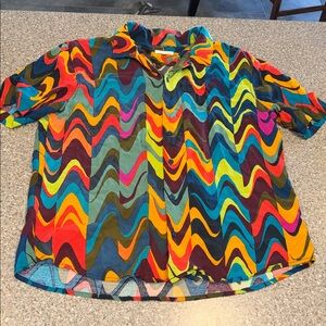 EARTHBOUND Multicolor Abstract Shirt